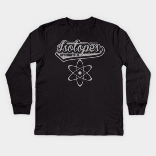 Isotopes Baseball Team Kids Long Sleeve T-Shirt